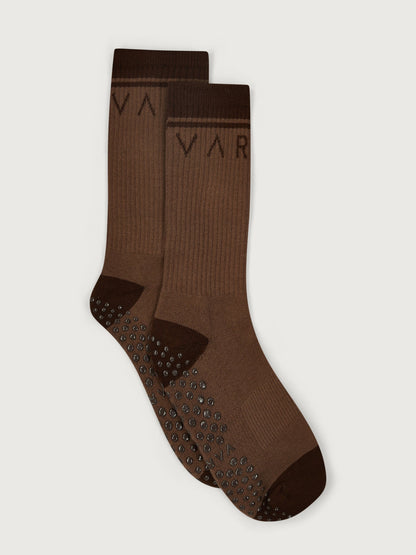 Kendrick Grip Sock Deep Taupe - Varley