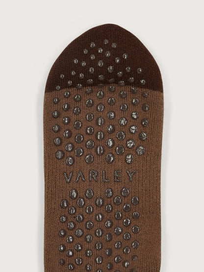 Kendrick Grip Sock Deep Taupe - Varley