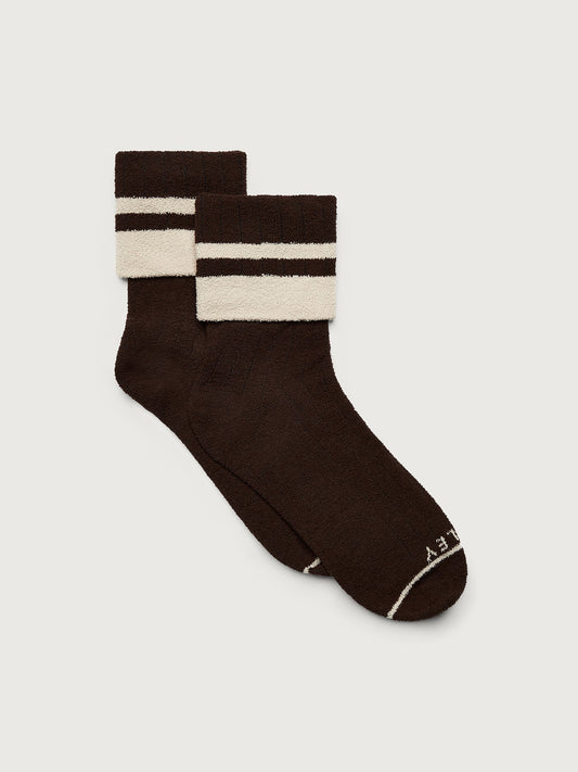 Preston Sock | VARLEY US Coffee Bean/ Sandshell - Varley
