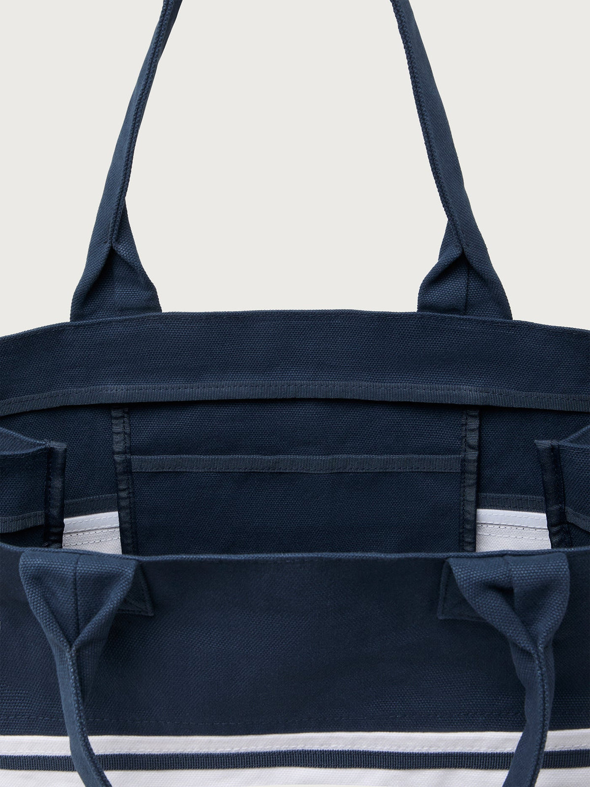 Foeburn Market Tote Bag Blue Nights/ White - Varley