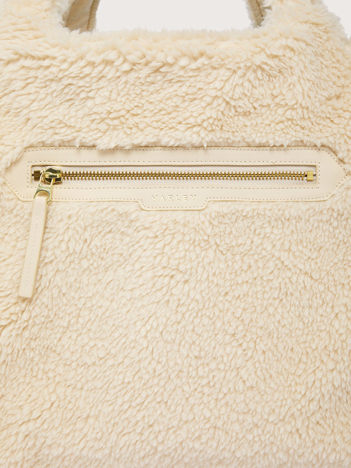 Vail Sherpa Crossbody Tote Sandshell - Varley