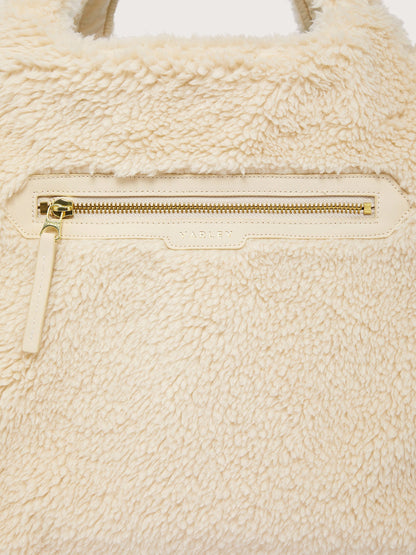 Vail Sherpa Crossbody Tote Sandshell - Varley