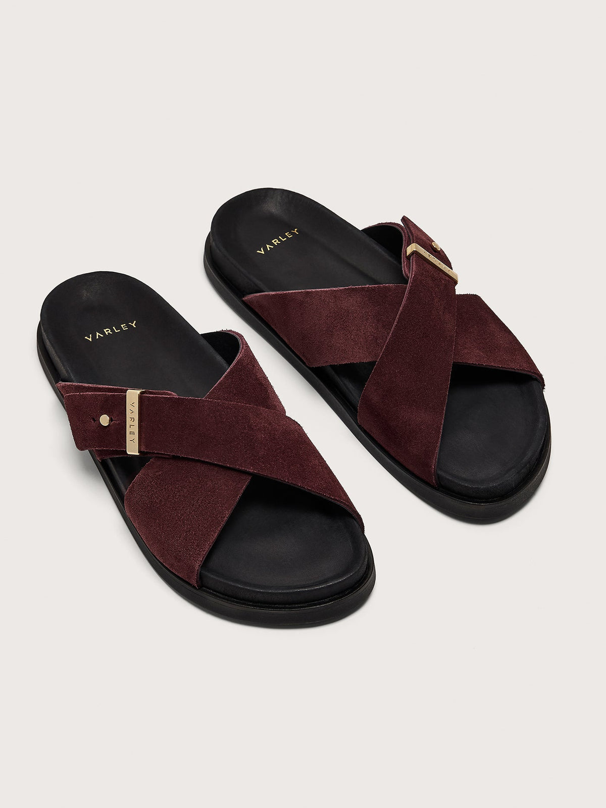 Esla Slide Sandals Decadent Chocolate - Varley