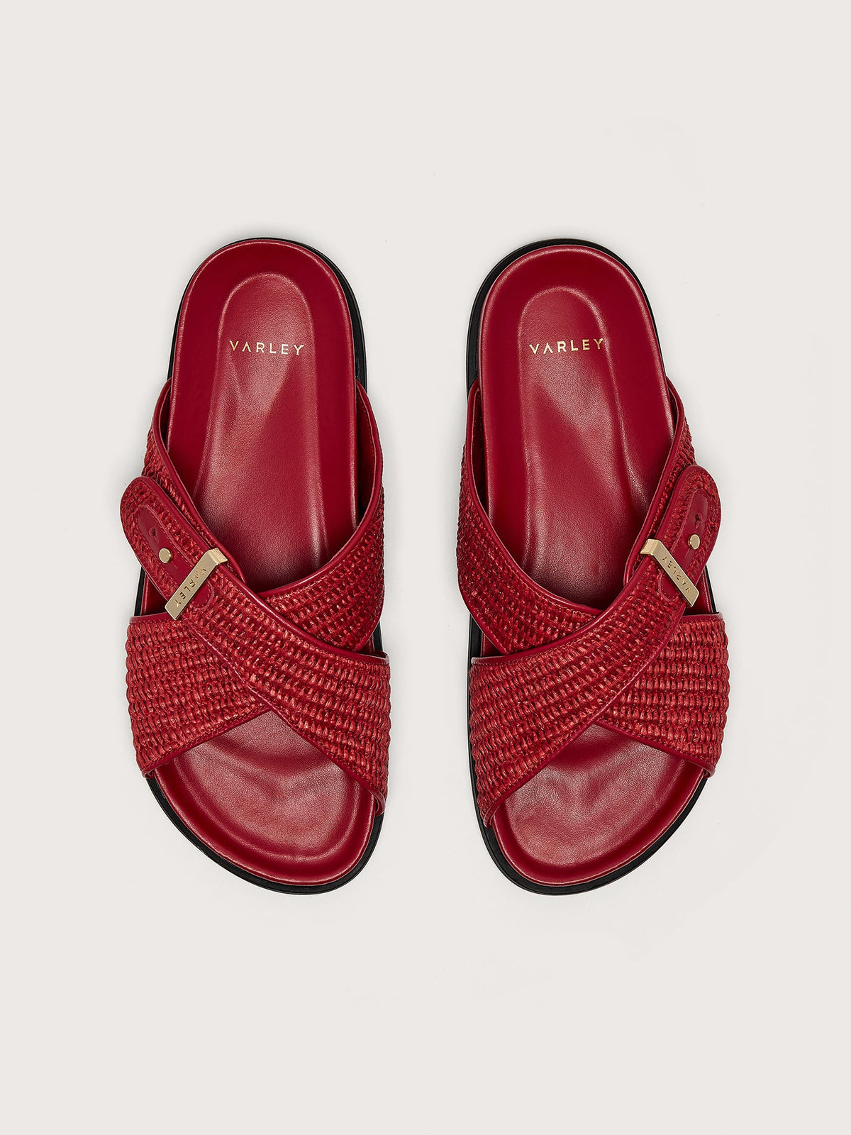 Esla Slide Sandals Textile Bossa Nova - Varley