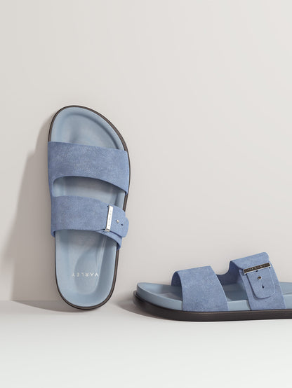 Latona Suede Sandal Rain Blue - Varley