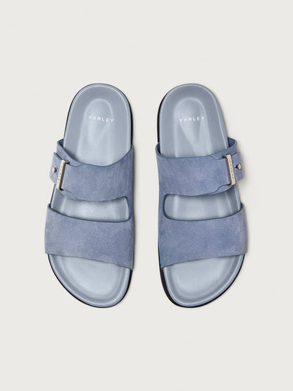 Latona Suede Sandal Rain Blue - Varley