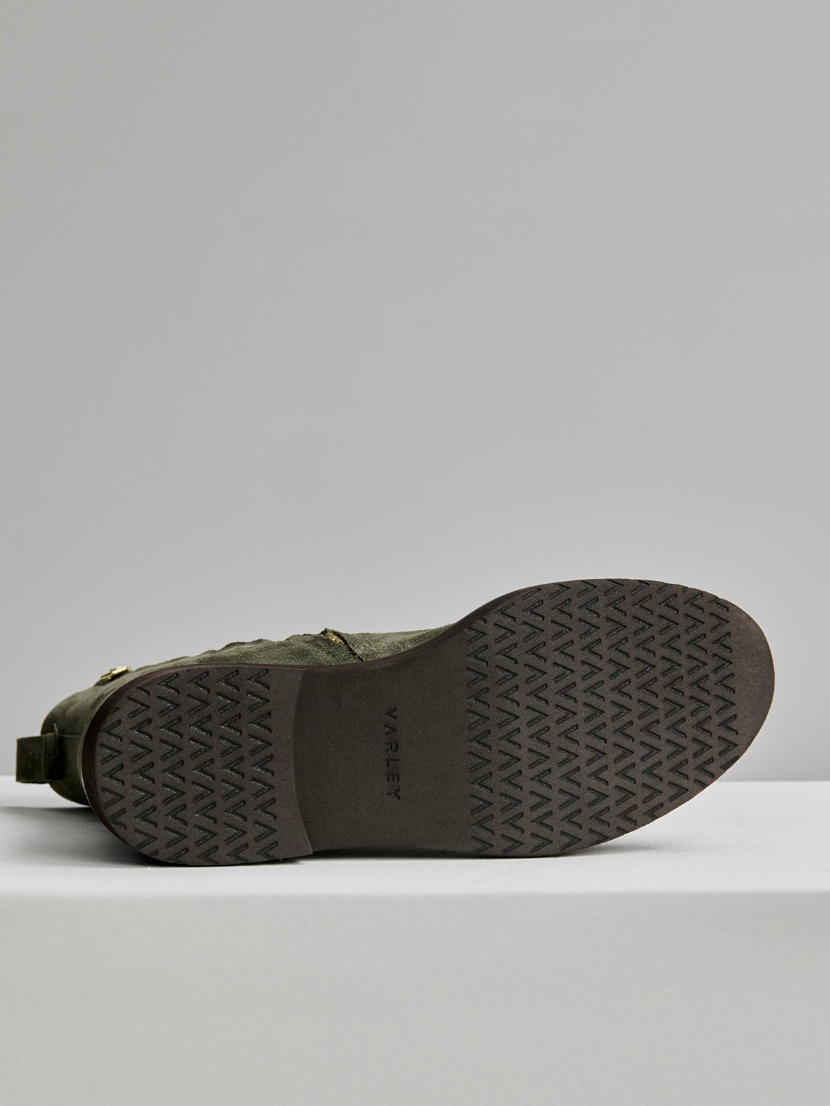Boyten Laceup Boot Suede Dark Olive - Varley