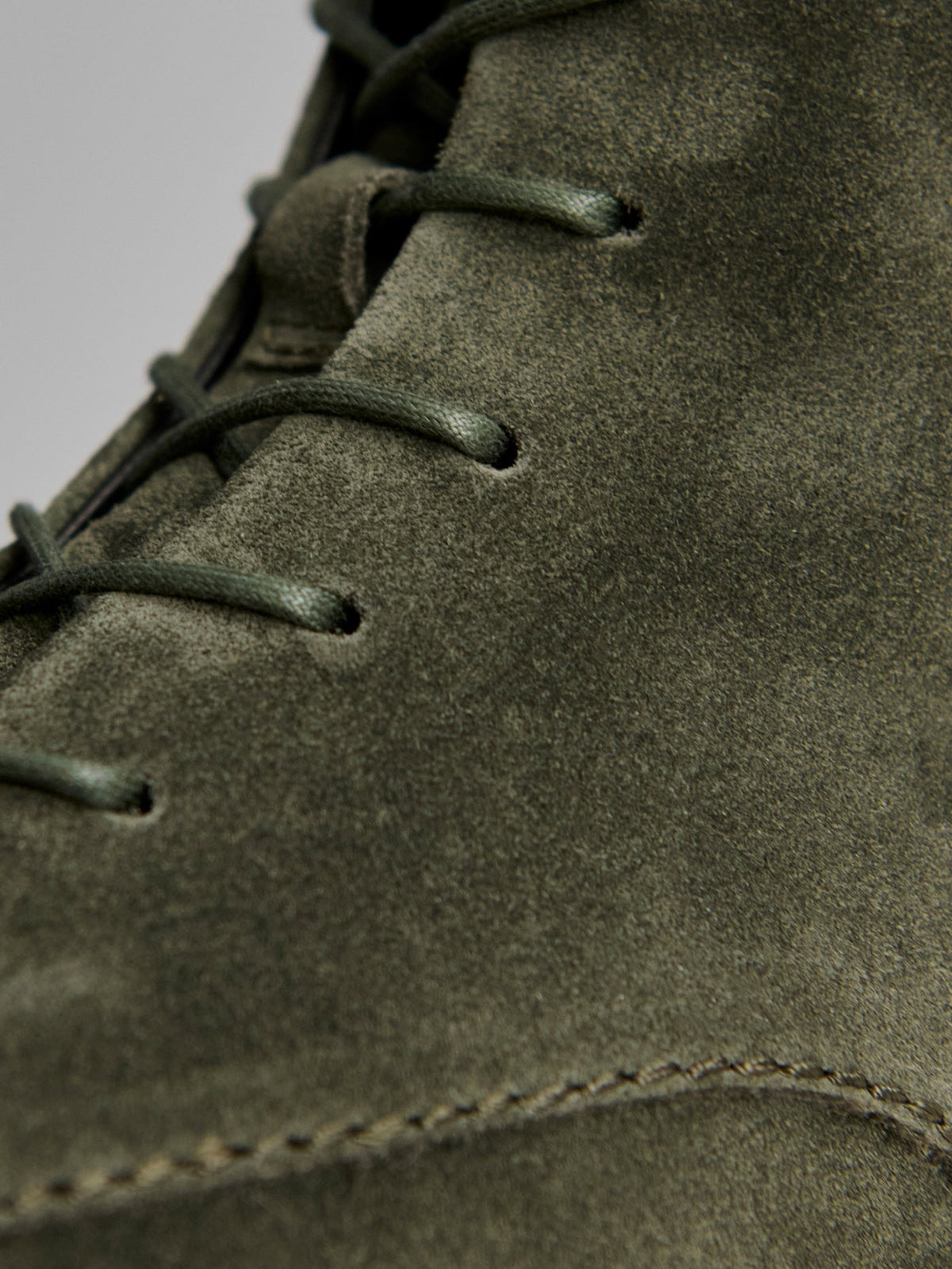 Boyten Laceup Boot Suede Dark Olive - Varley