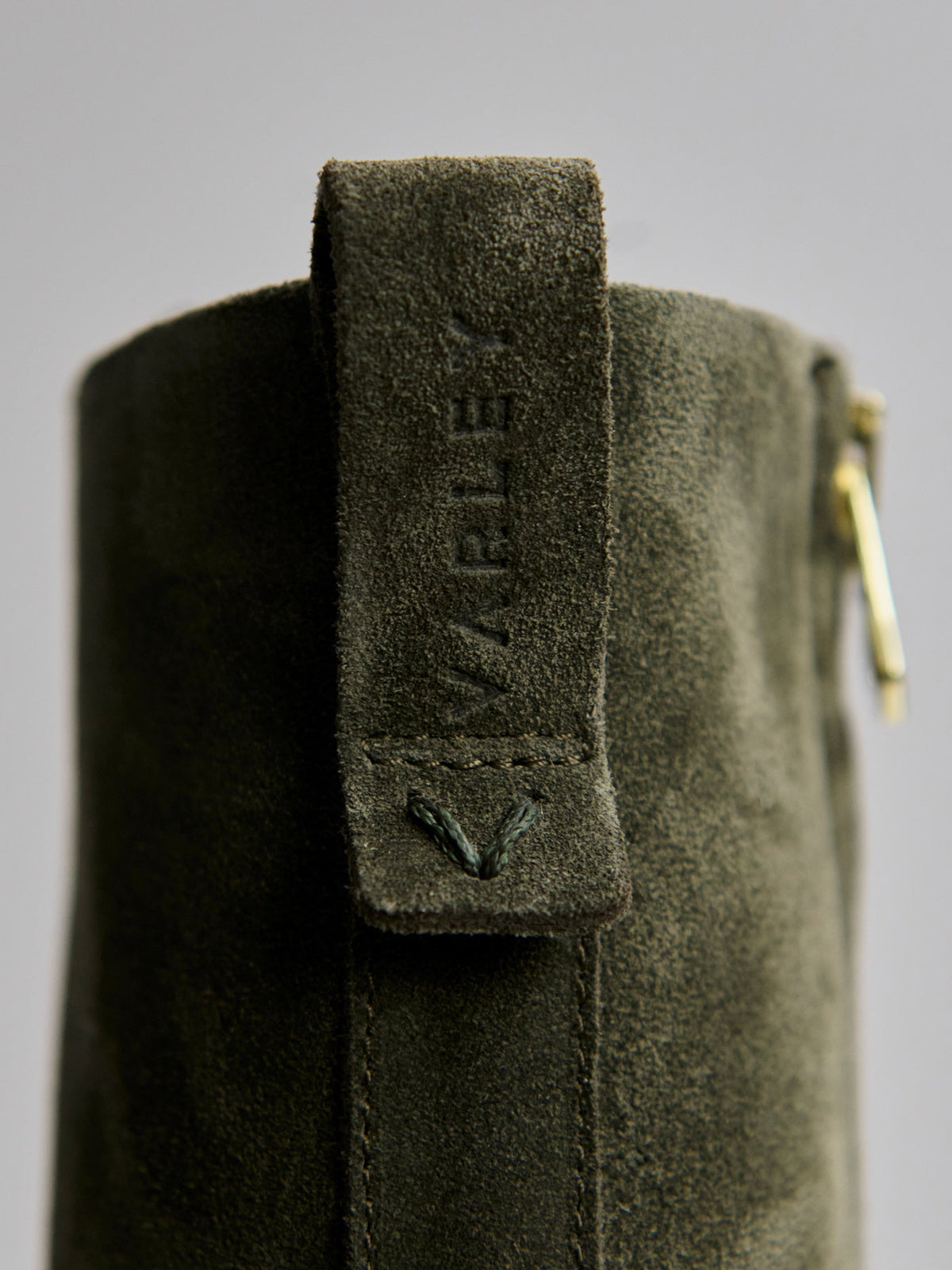 Boyten Laceup Boot Suede Dark Olive - Varley