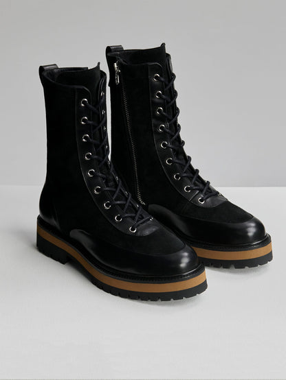 Calsen Lug Sole Boot Black - Varley