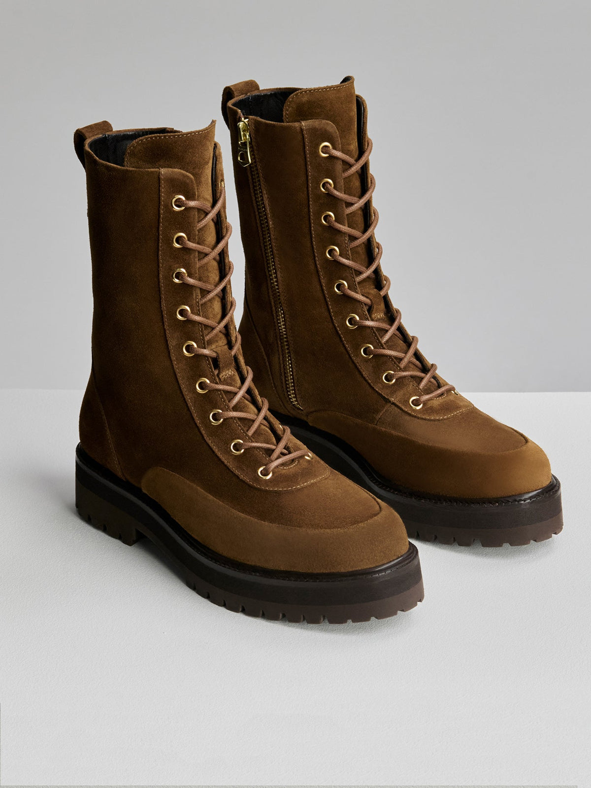 Calsen Lug Sole Boot Suede Cocoa Dust - Varley