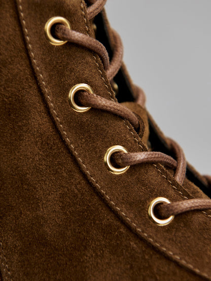 Calsen Lug Sole Boot Suede Cocoa Dust - Varley