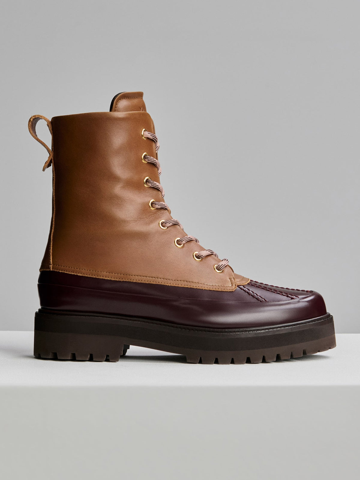Silo Winter Boot Bordo/ Camel - Varley