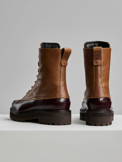 Silo Winter Boot Bordo/ Camel - Varley