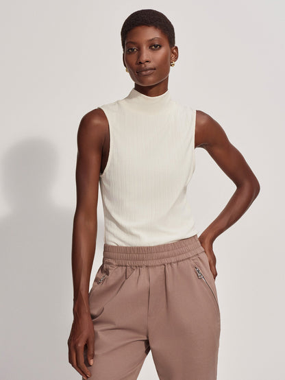 Caley Fitted Rib Tank Birch - Varley