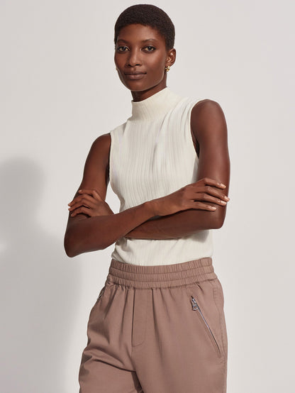 Caley Fitted Rib Tank Birch - Varley