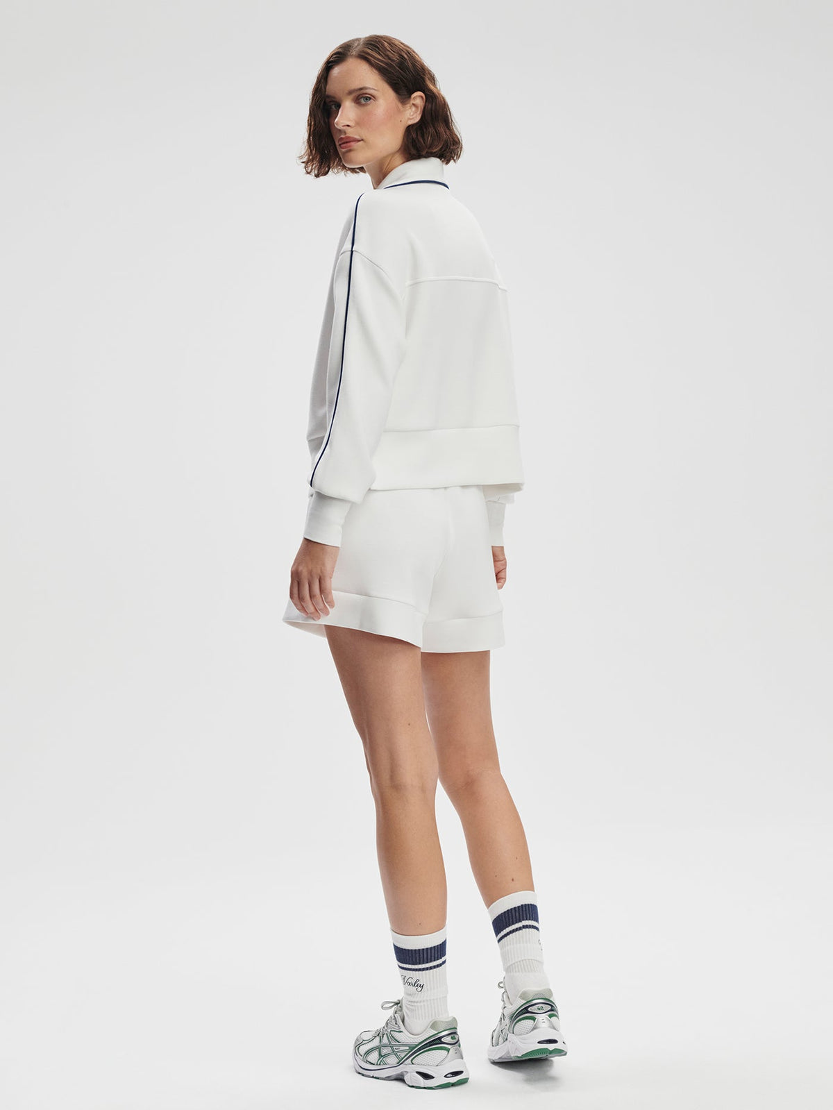 Davenport Half-Zip Sweat | VARLEY US White - Varley