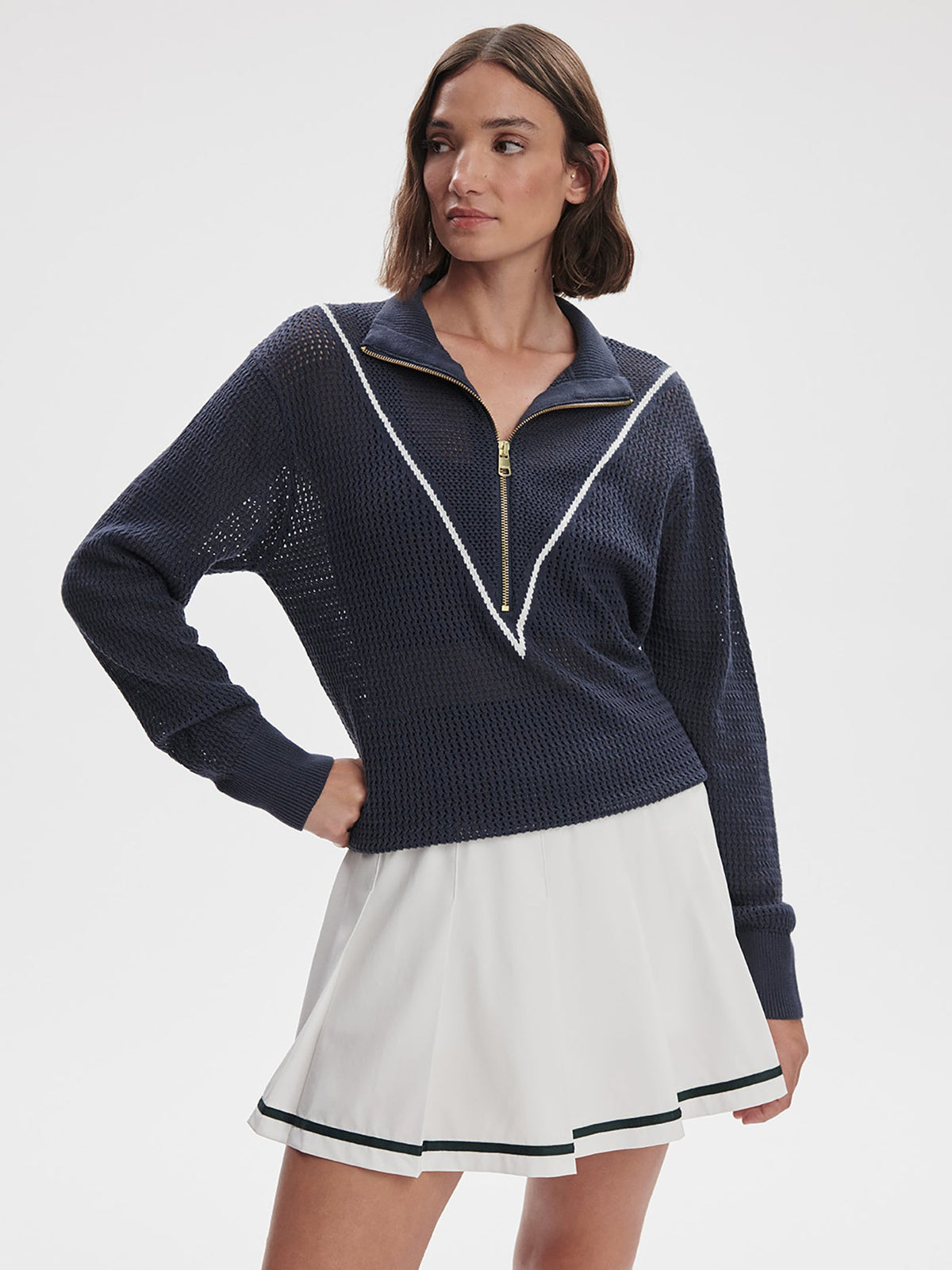 Calva Knit Blue Nights - Varley