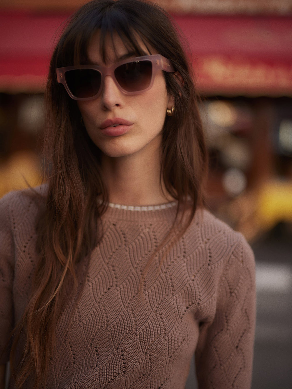 Agathe Knit Top Brownie - Varley