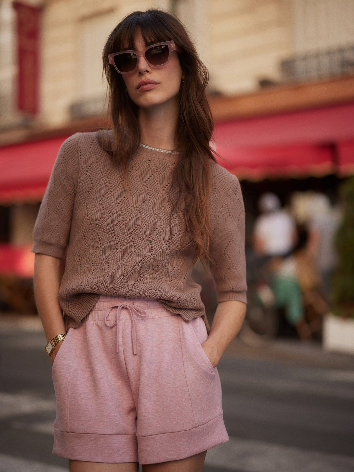Agathe Knit Top Brownie - Varley