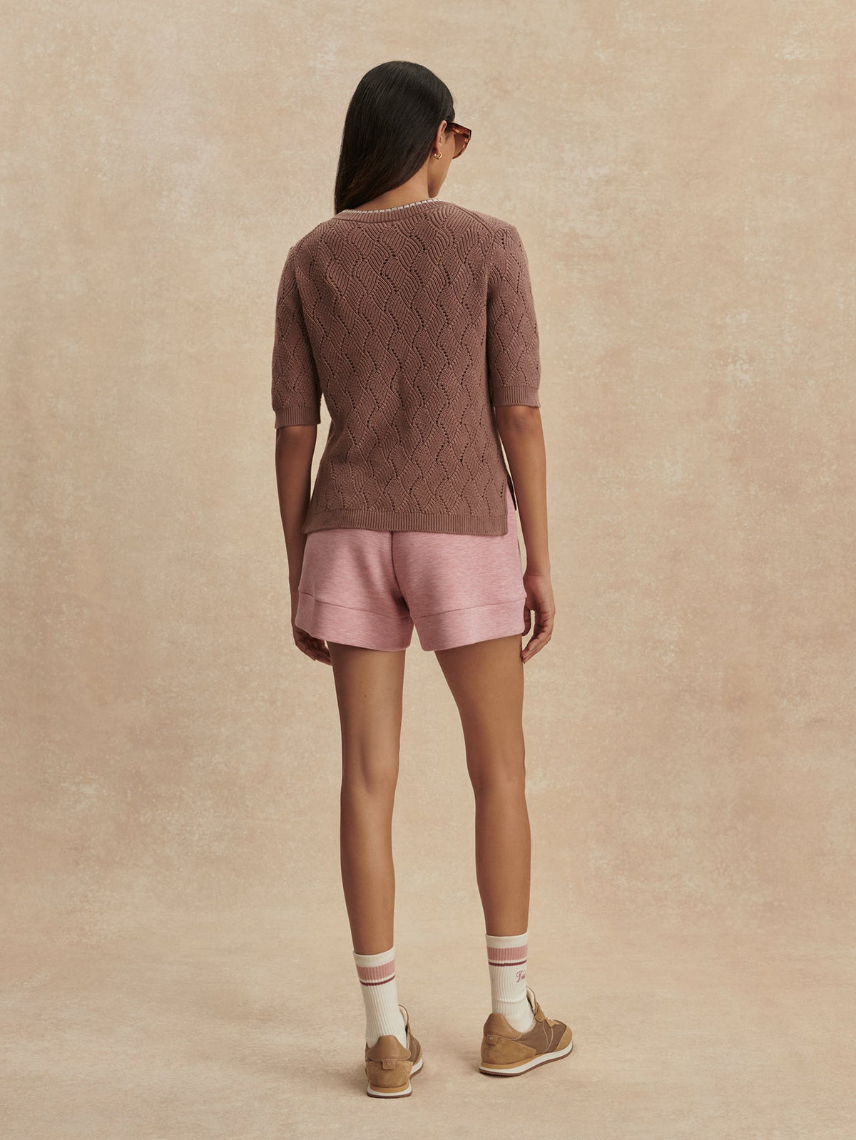 Agathe Knit Top Brownie - Varley