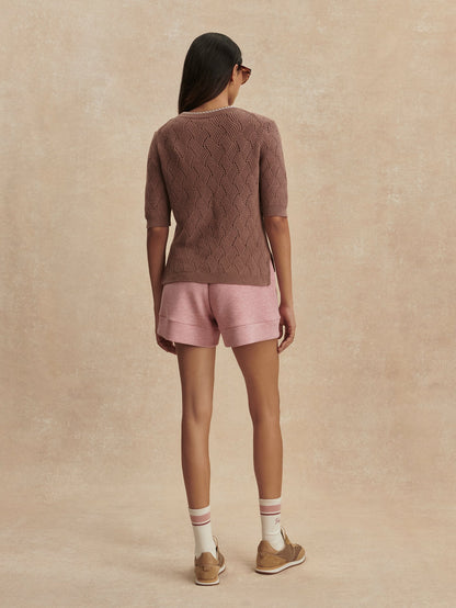 Agathe Knit Top Brownie - Varley
