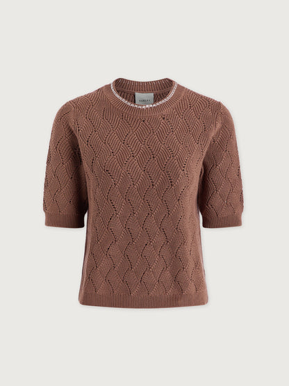 Agathe Knit Top Brownie - Varley
