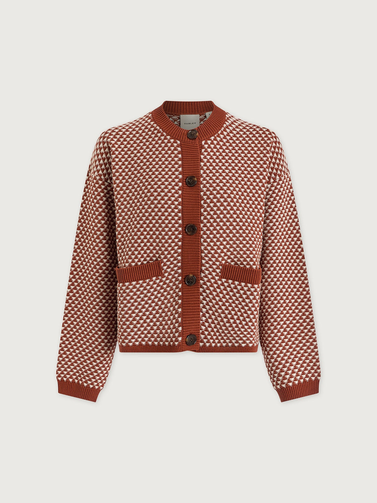 Elmwick Knit Jacket Maple - Varley
