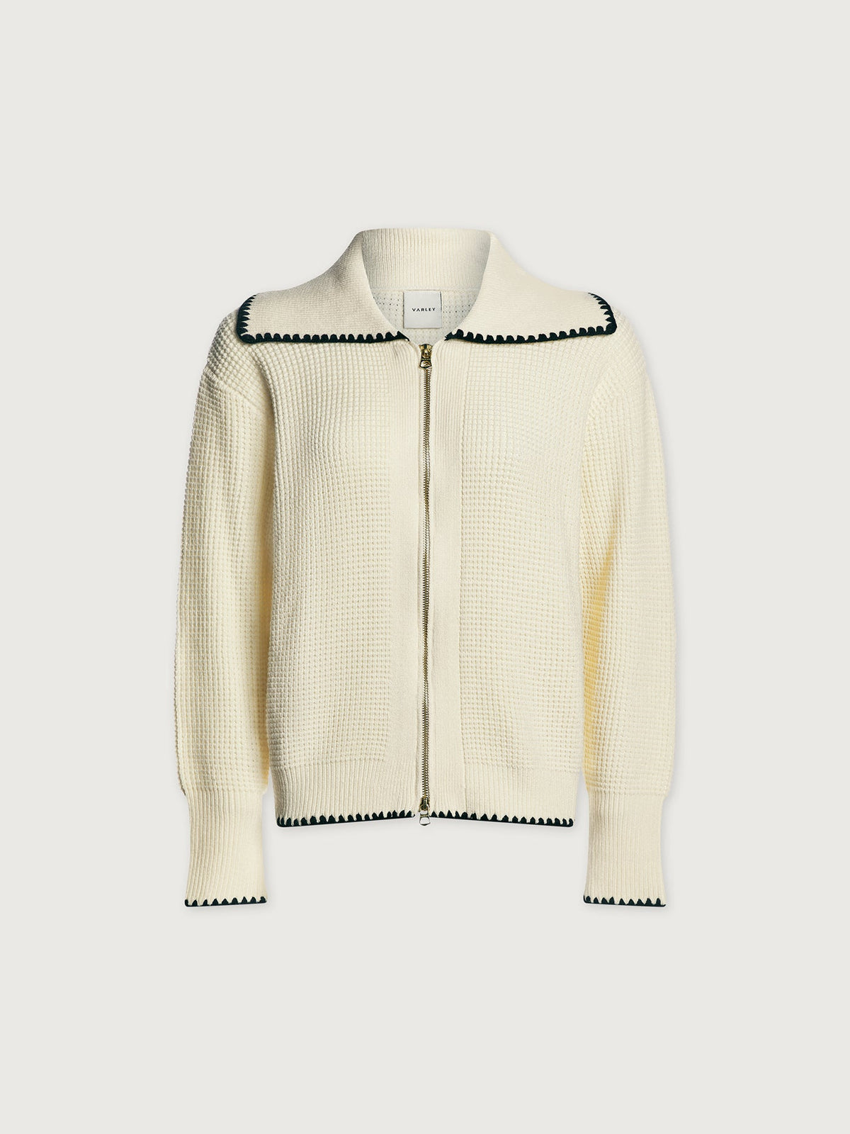 Sibley Soft Knit Jacket Egret - Varley