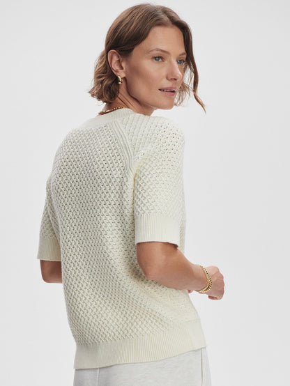 Lucy Knit Top Snow White - Varley