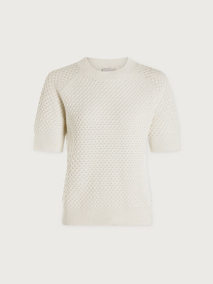Lucy Knit Top Snow White - Varley