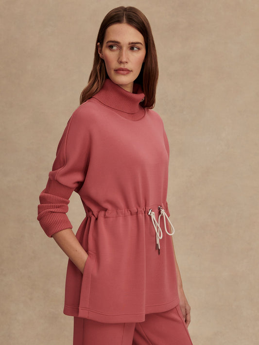 Ethel Cinch Waist Sweat Mauvewood - Varley