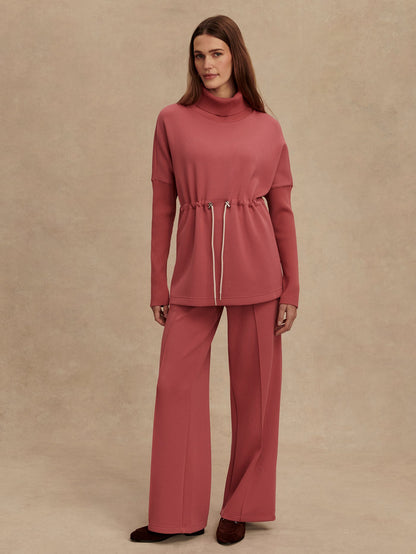 Ethel Cinch Waist Sweat Mauvewood - Varley