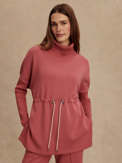 Ethel Cinch Waist Sweat Mauvewood - Varley