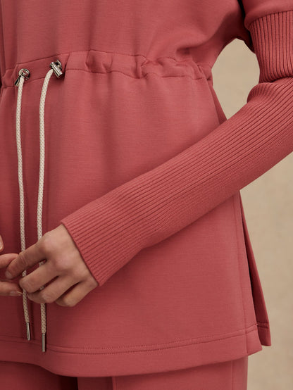 Ethel Cinch Waist Sweat Mauvewood - Varley