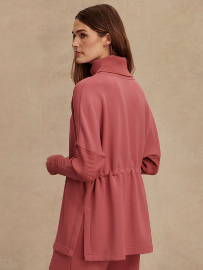 Ethel Cinch Waist Sweat Mauvewood - Varley