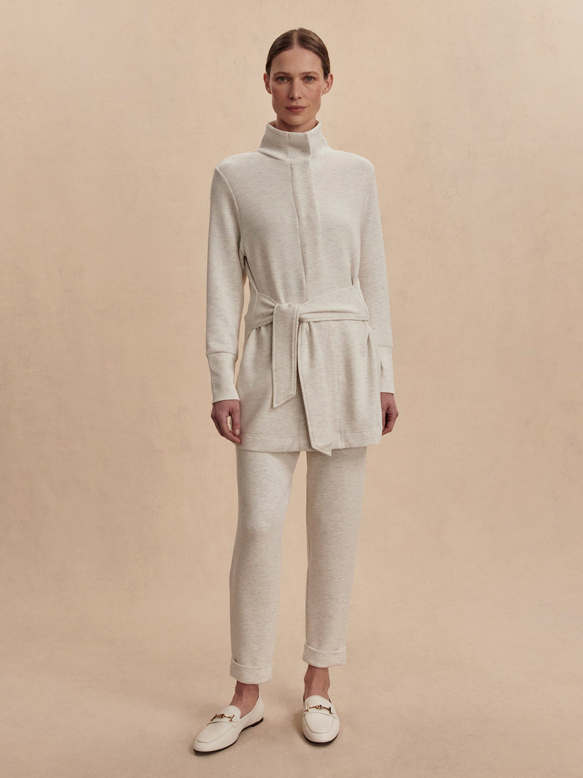 Anset Jacket | VARLEY US Ivory Marl - Varley