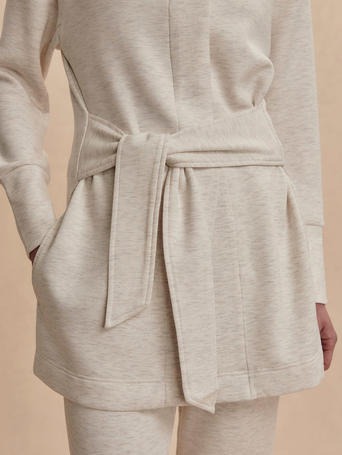 Anset Jacket | VARLEY US Ivory Marl - Varley