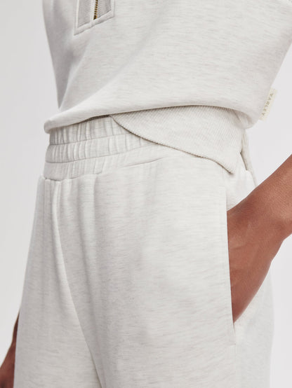 The Slim Zip Hem Pant 29.5" | VARLEY US Ivory Marl - Varley