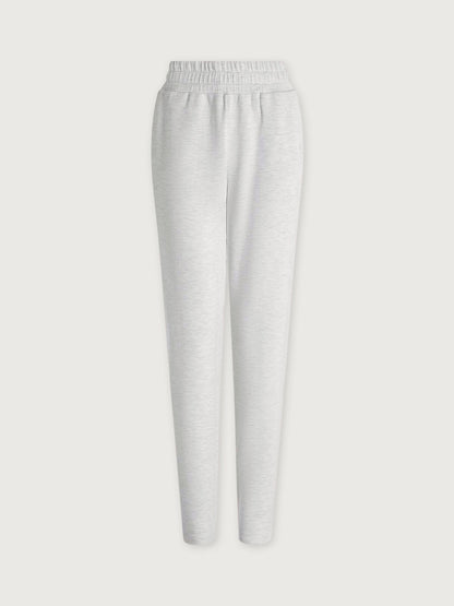 The Slim Zip Hem Pant 29.5" | VARLEY US Ivory Marl - Varley