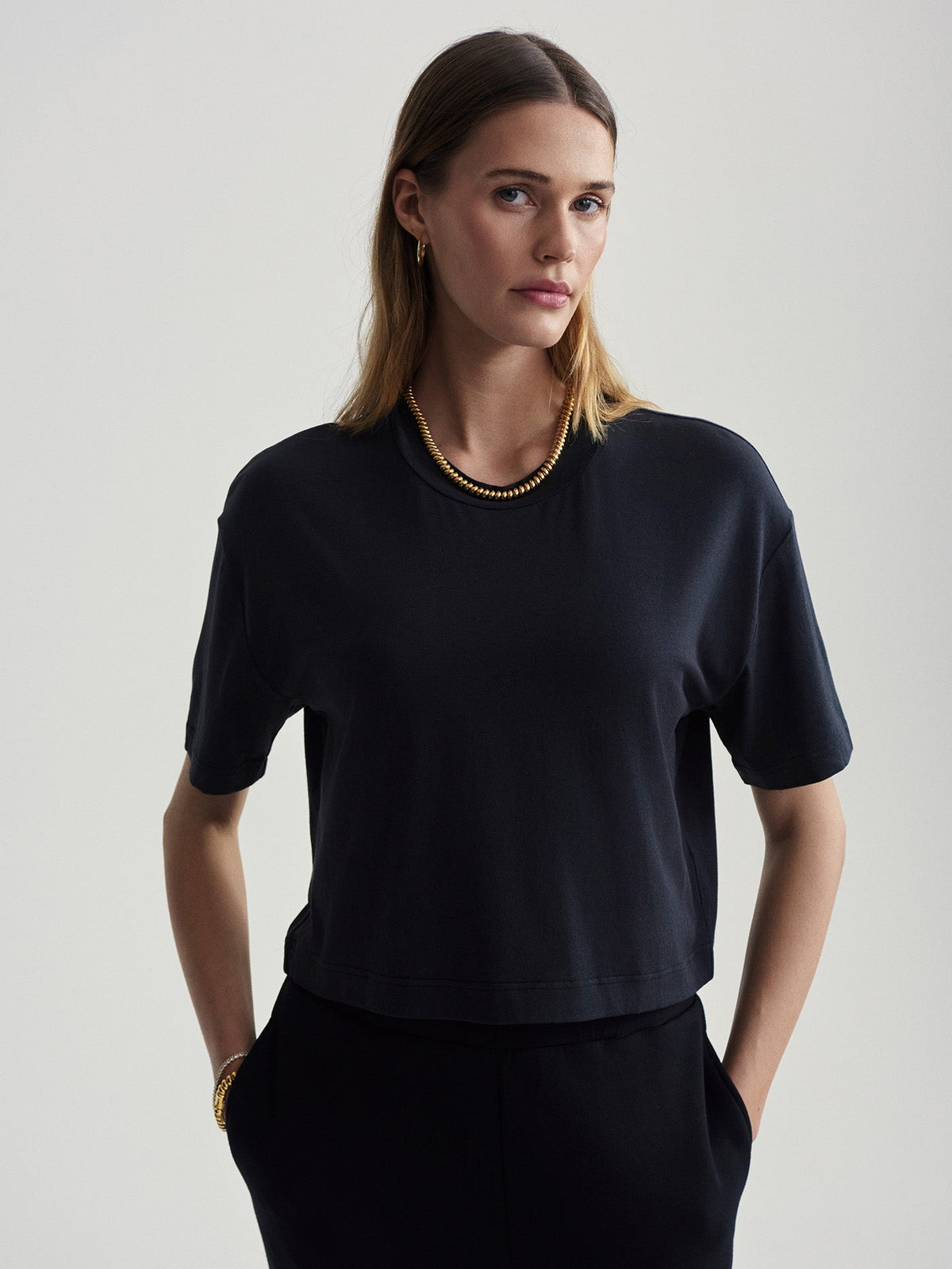 Venice Easy Tee Black - Varley