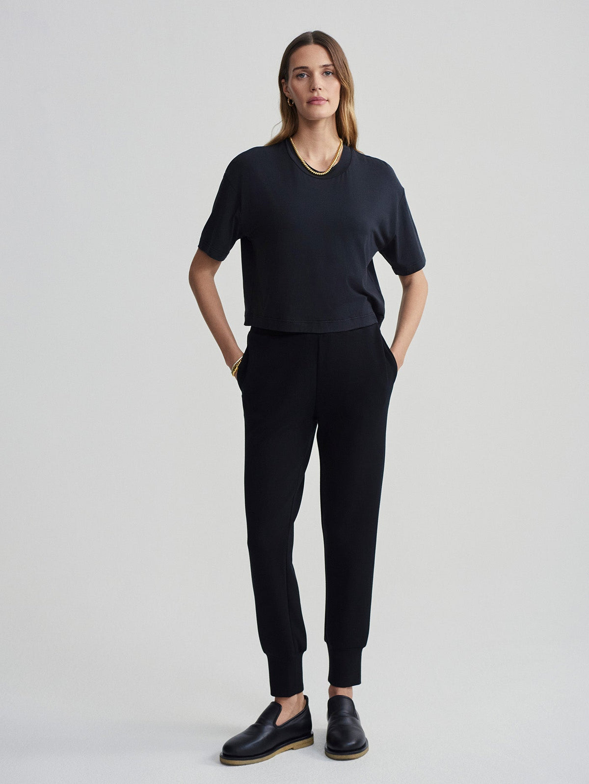 Venice Easy Tee Black - Varley