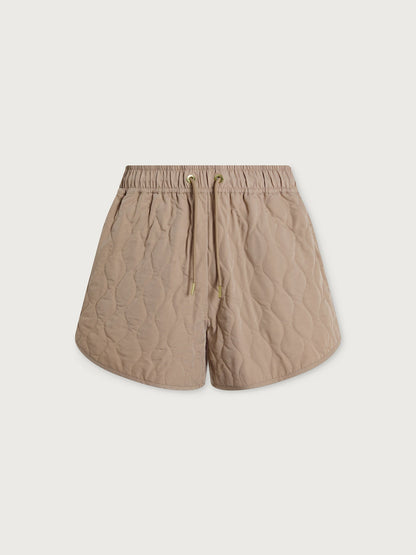 Catrine Quilted Short Light Taupe - Varley