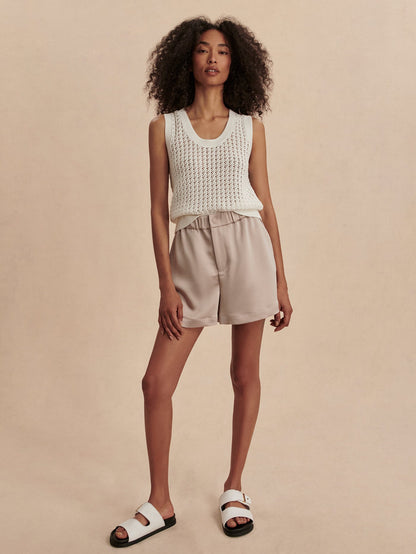Sarka High Rise Short Silver Cloud - Varley