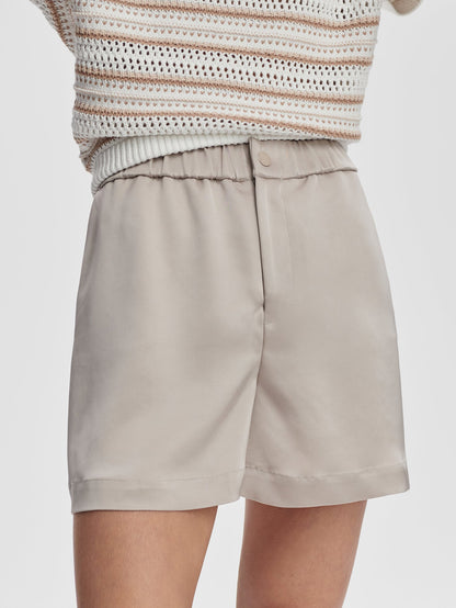 Sarka High Rise Short Silver Cloud - Varley