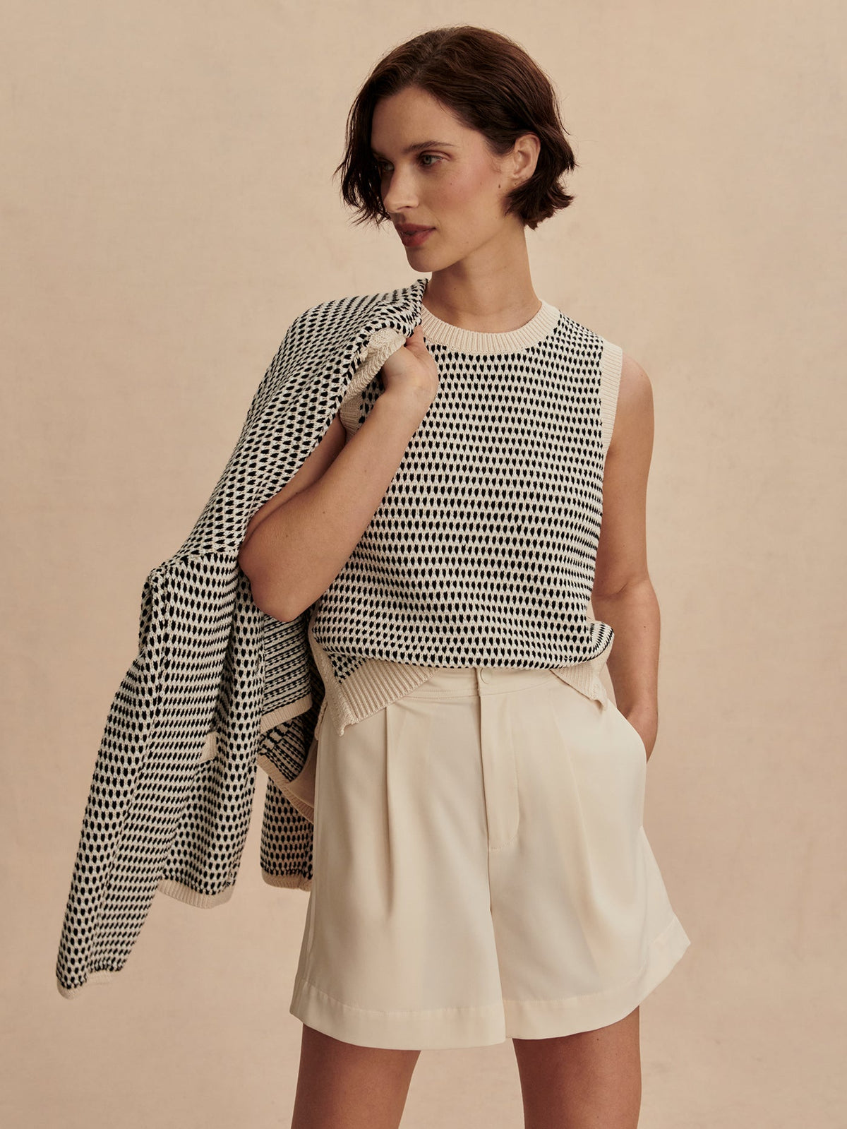 Mariya Easy Pleat Short 4.5 Birch - Varley