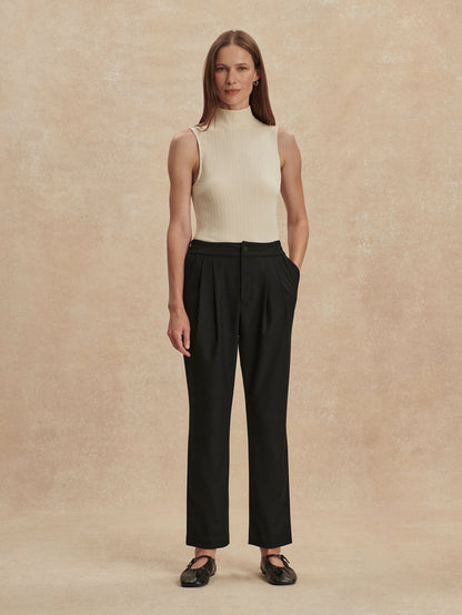 Martha Reg Tapered Leg 27 Black - Varley