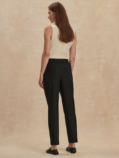 Martha Reg Tapered Leg 29 Black - Varley
