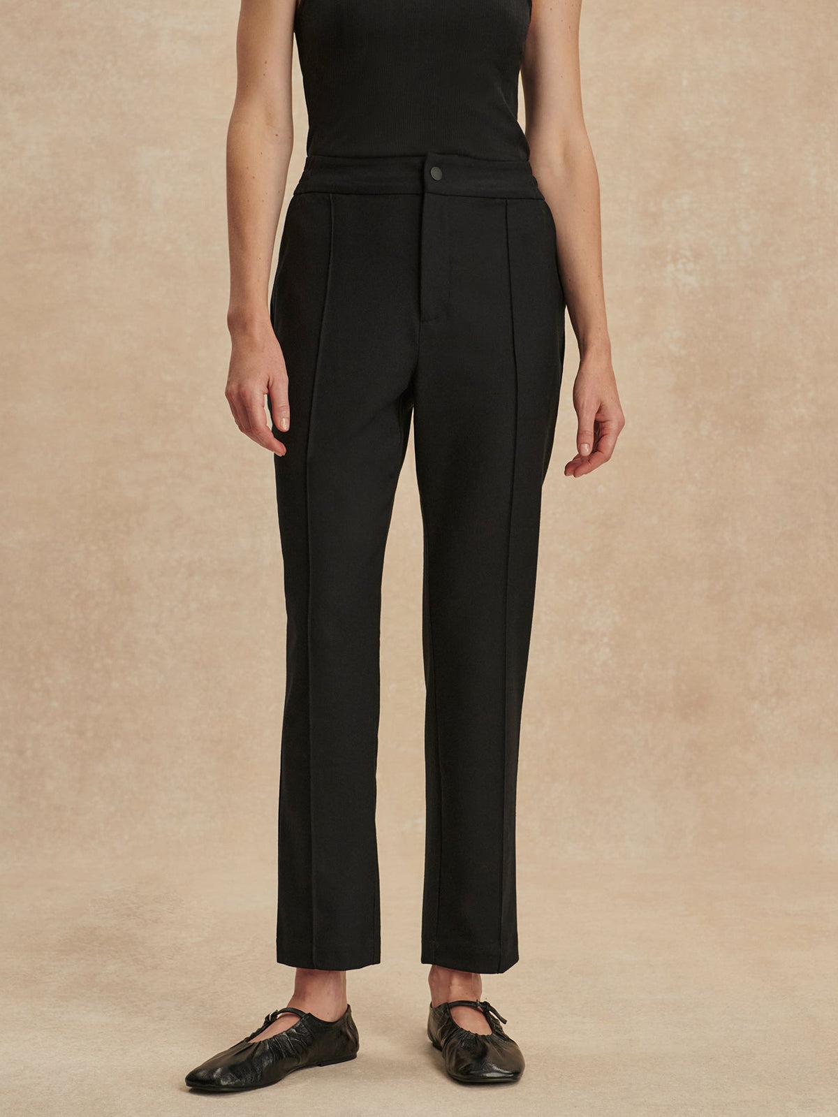 Rowena Tapered Leg 29 Black - Varley