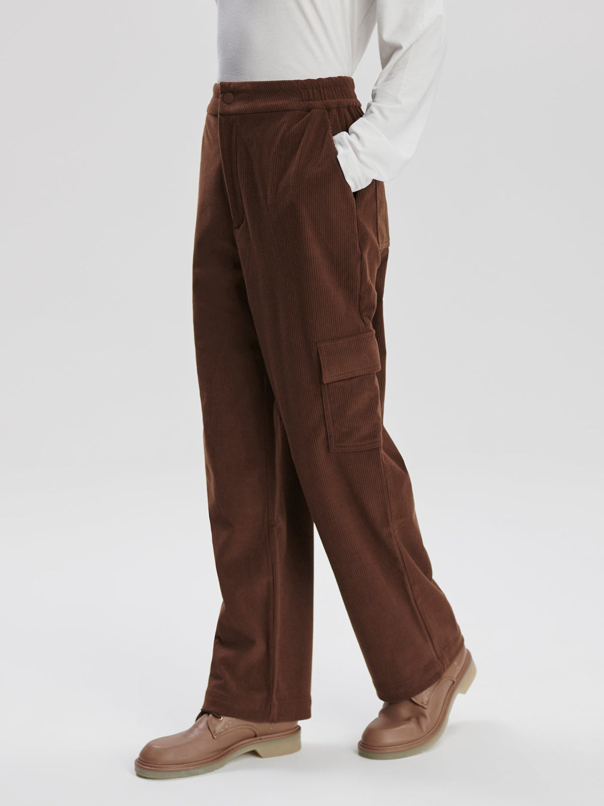 Sabina Straight Leg 29 Dark Toffee - Varley
